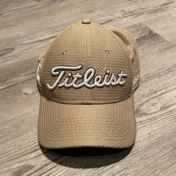 Titleist Accessories Titleist Pro V Footjoy Golf Hat Flex Fit Mens